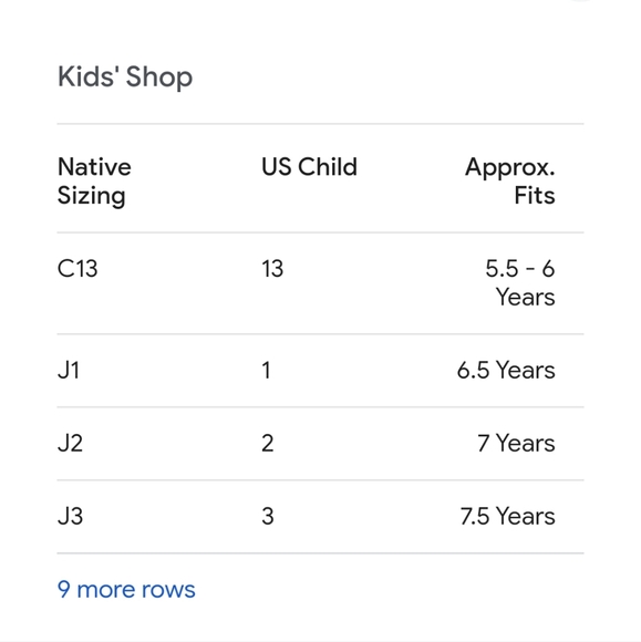 Kids Crow's size 1 - Picture 7 of 7